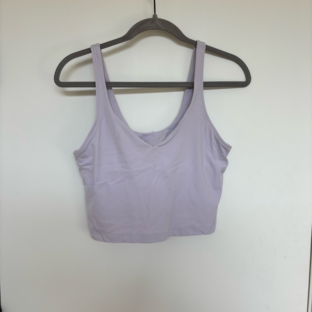 Women’s Lululemon Align Tank Top in Lilac – Size 10